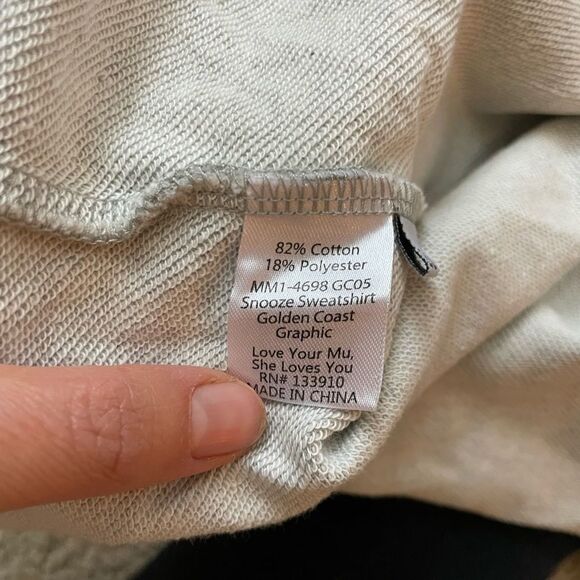 Show Me Your Mumu Snooze sweatshirt golden coast size XXL - Picture 6 of 10